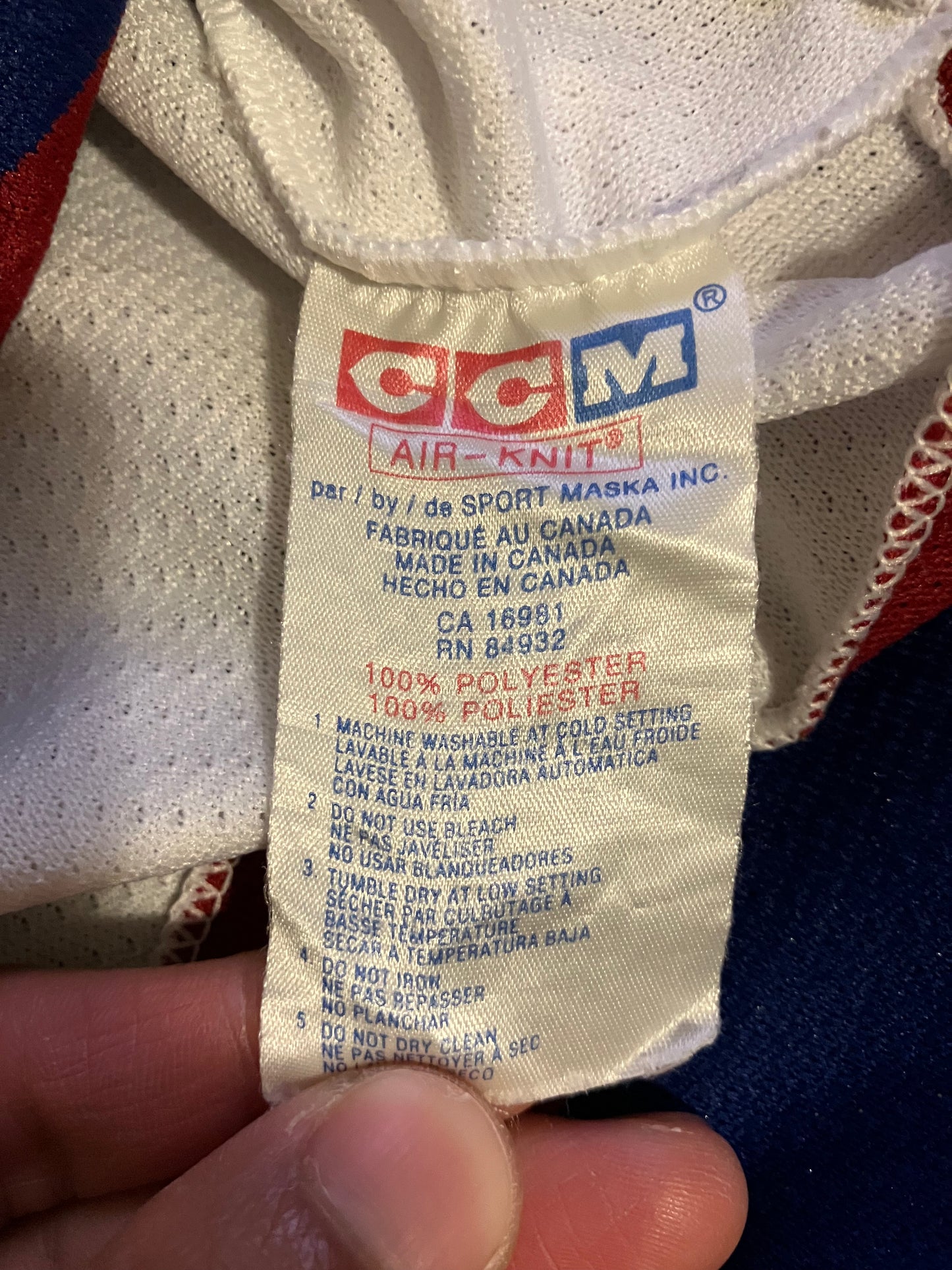 Vancouver Canucks CCM Jersey