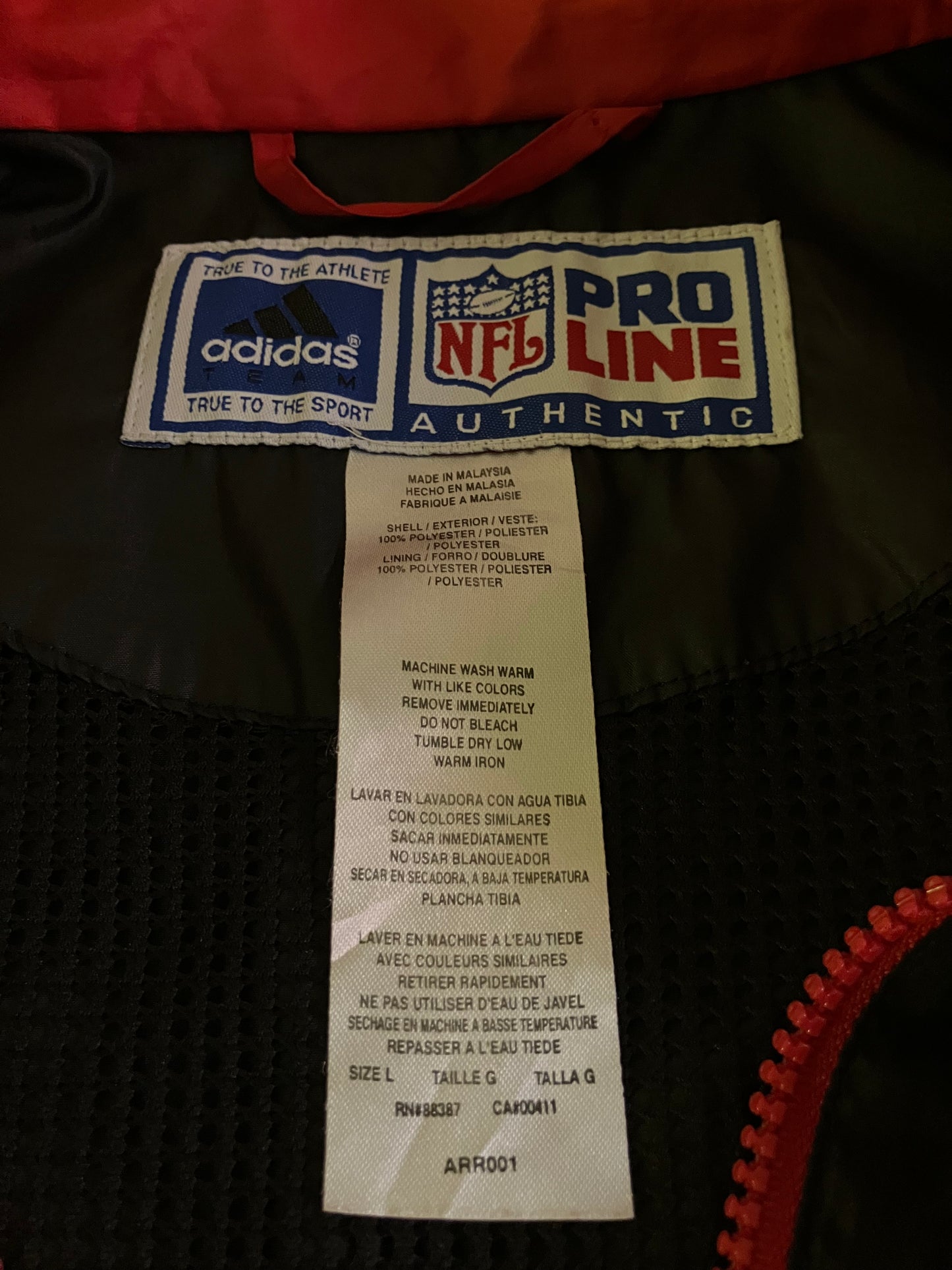 Adidas Tampa Bay Buccaneers Jacket