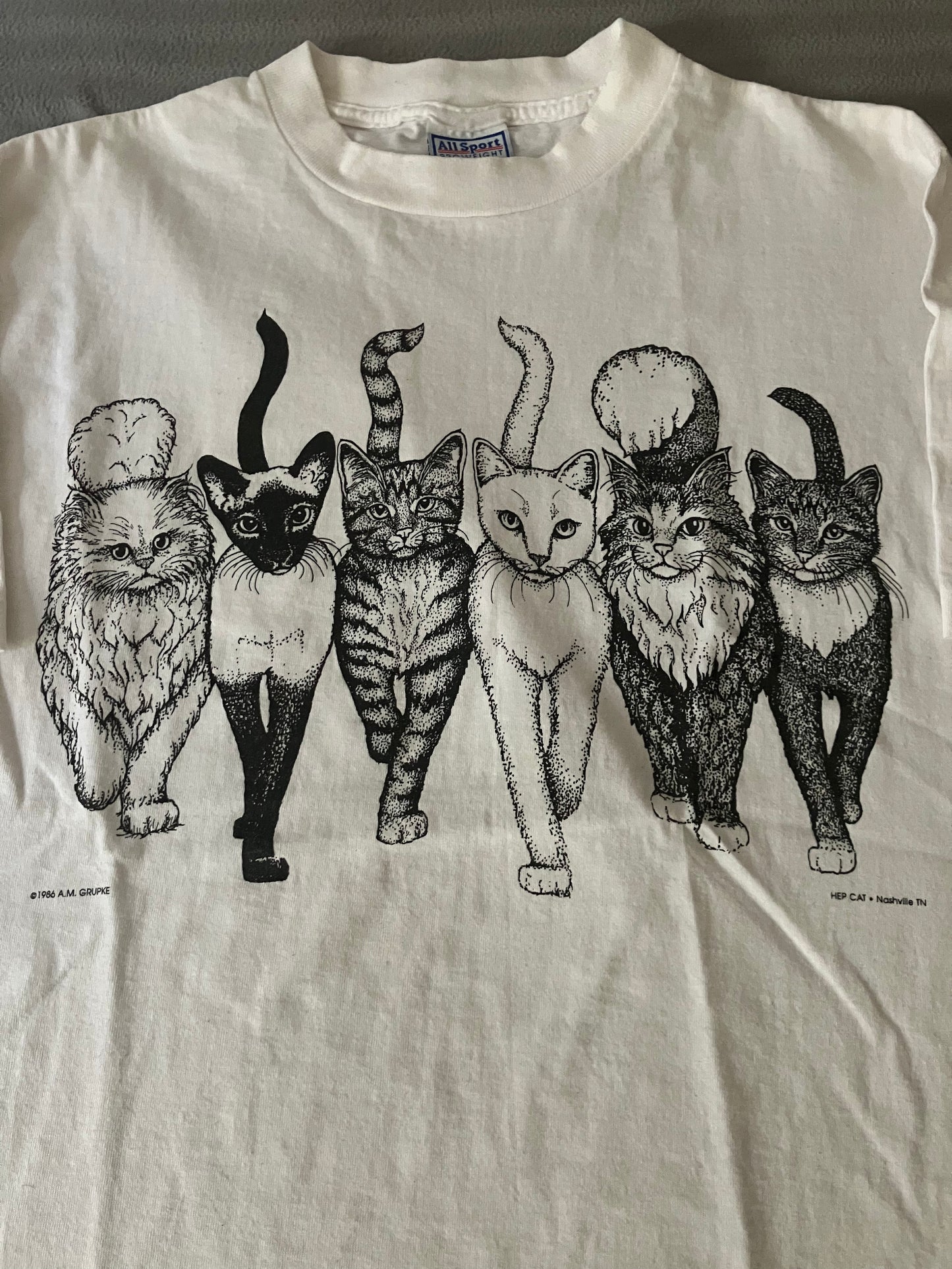 1986 Cats Graphic Shirt