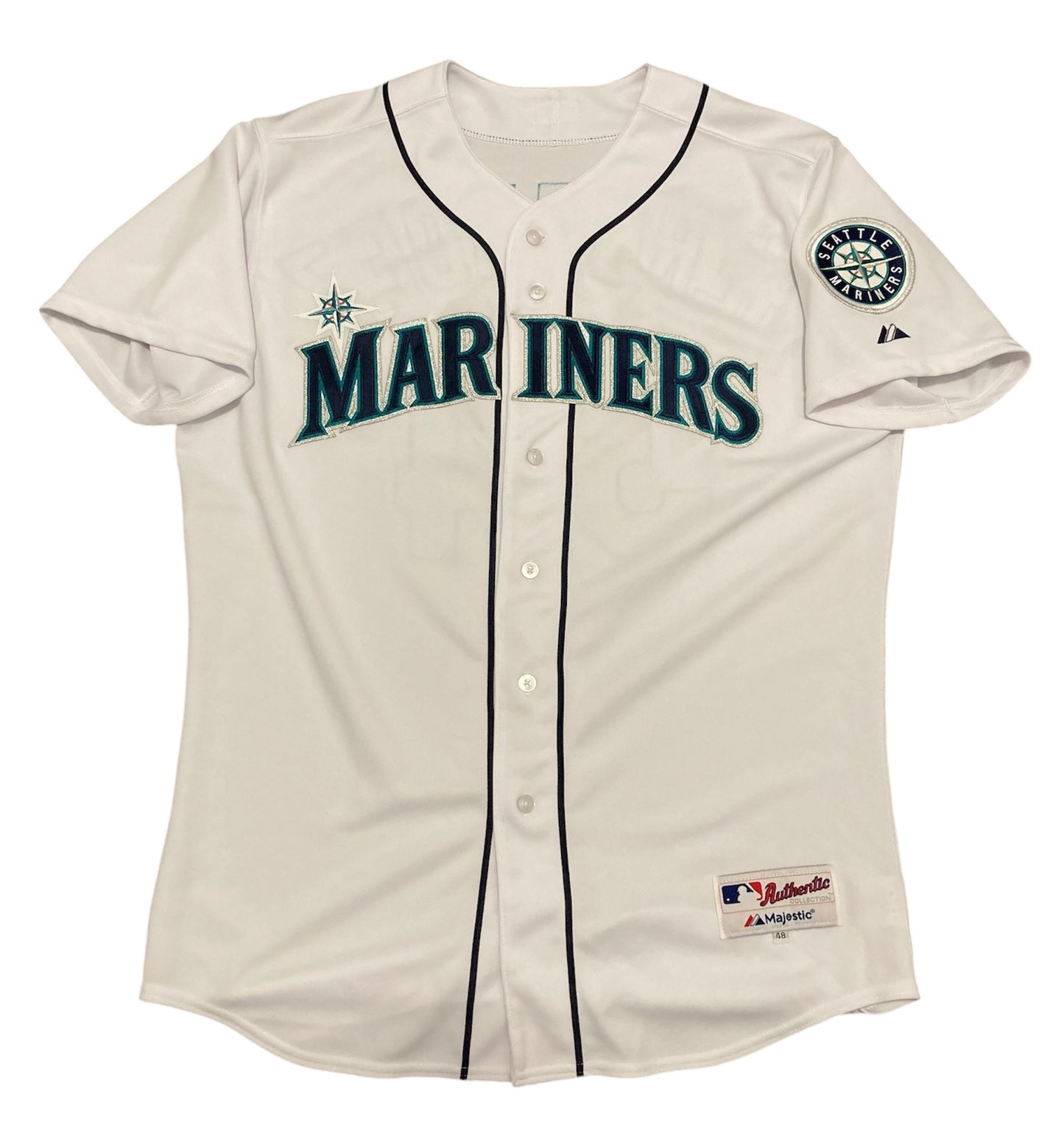 Seattle Mariners Felix Hernandez Authentic Majestic Jersey