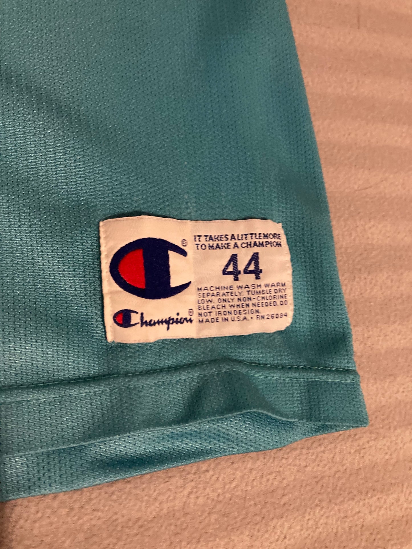 Vancouver Grizzlies Champion Jersey