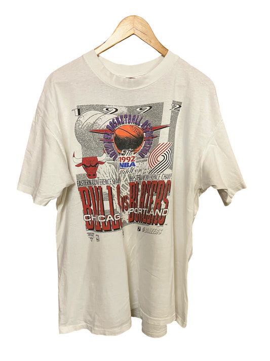 90's NBA Finals Bulls vs Blazers Shirt